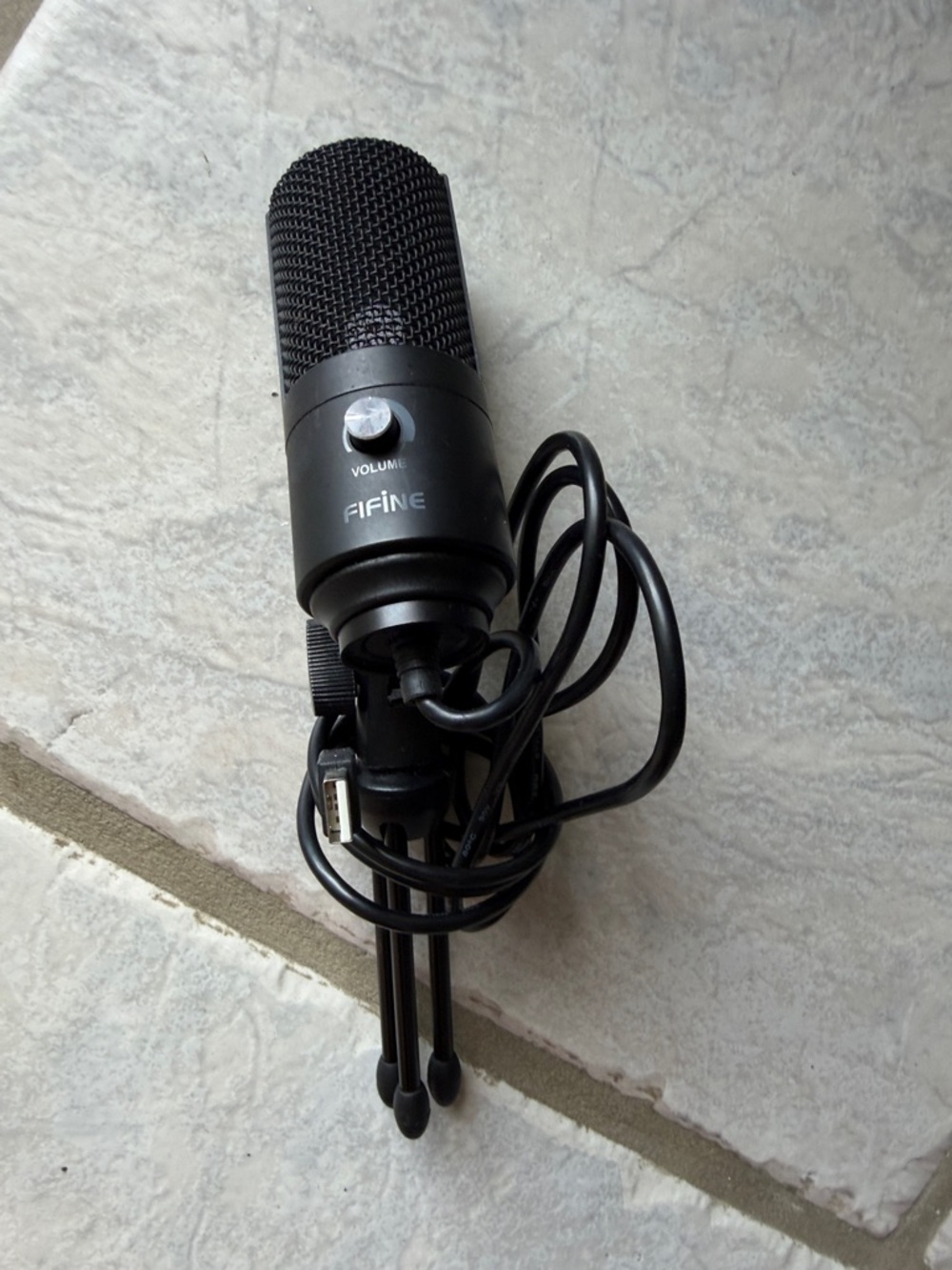 USB Condenser Microphone - Black